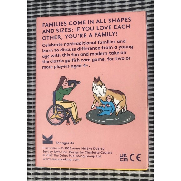 We Are Family: A Go Fish Game for Modern Families by Laurence King Publishing - Picture 2 of 3